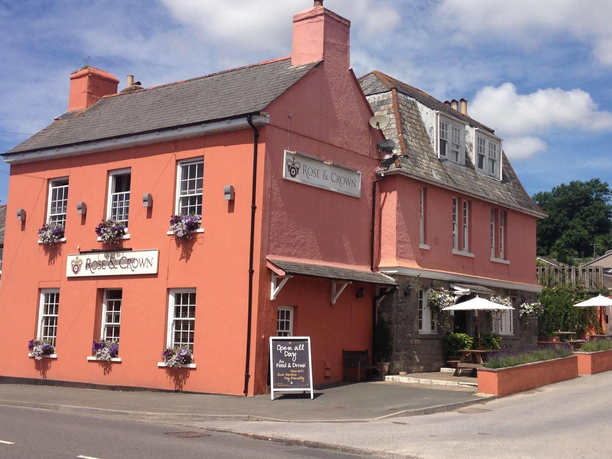 Rose & Crown Hotel Yealmpton Luaran gambar
